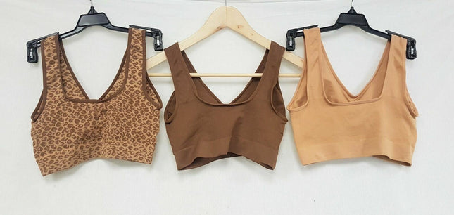 3X Rhonda Shear 9202 Jacquard Ahh Bra w Removable Pad, DRKMOCHA/MOCHA/MOCHAPRINT