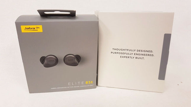 Jabra Elite 85t In-Ear Wireless Headphones - Titanium Black