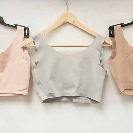 LOT OF 3 RHONDA SHEAR Women's #9594 Invisible Body Bras - CHOOSE COLOR PACK