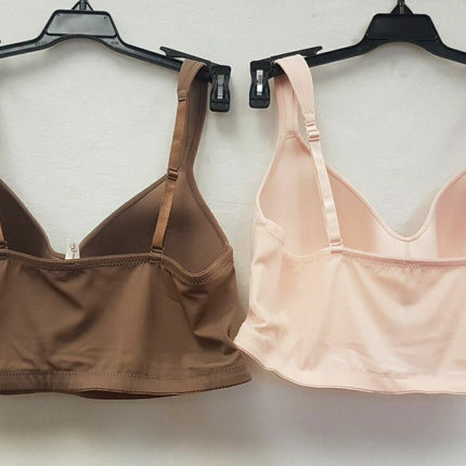 LOT OF 2 Rhonda Shear #0024 Molded Cup Wireless Bras - CHOOSE COLOR PACK