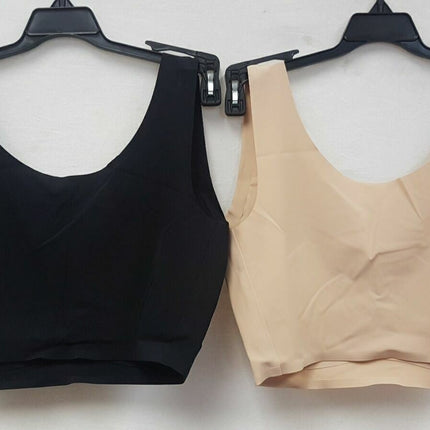 LOT OF 2 RHONDA SHEAR Women's 9594 Invisible Body Bras - CHOOSE COLOR PACK