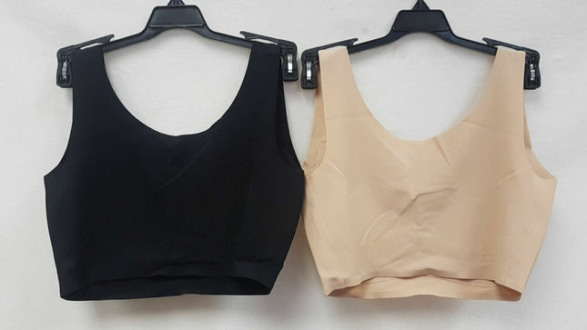 LOT OF 2 RHONDA SHEAR Women's 9594 Invisible Body Bras - CHOOSE COLOR PACK