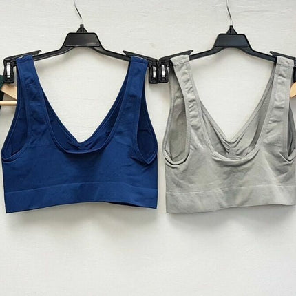 LOT OF 4 Rhonda Shear #9588 Ahh Seamless Leisure Bras - CHOOSE COLOR PACK