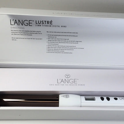 LANGE Lustre Titanium Digital Wand , White