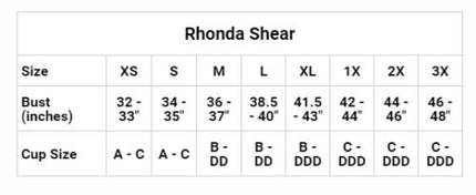 Rhonda 1612 Shear Seamless Zip Front Comfort Bra (1 Bra Only)Choose Color & Size