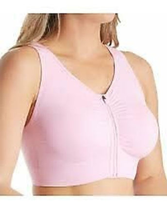 Rhonda 1612 Shear Seamless Zip Front Comfort Bra (1 Bra Only)Choose Color & Size