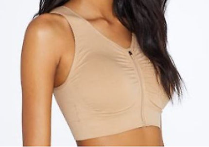 Rhonda 1612 Shear Seamless Zip Front Comfort Bra (1 Bra Only)Choose Color & Size