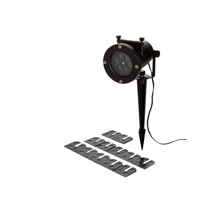 New, Holiday Charms LED lights 12 Interchangeable Slides - Night Stars (brown box)