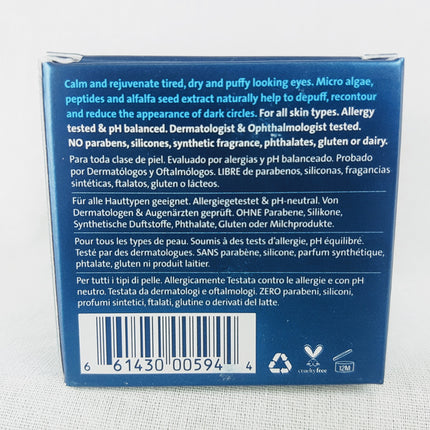 NEW Skinfix Calm & Rejuvenate Eye Cream Brightens & Reduces Puffiness 15ml/0.5fl.oz