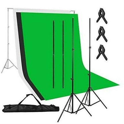 NEW PHOTO BACKDROP STAND 10ft x 6.6ft Adjustable Photography Backgrounds Brand NEW