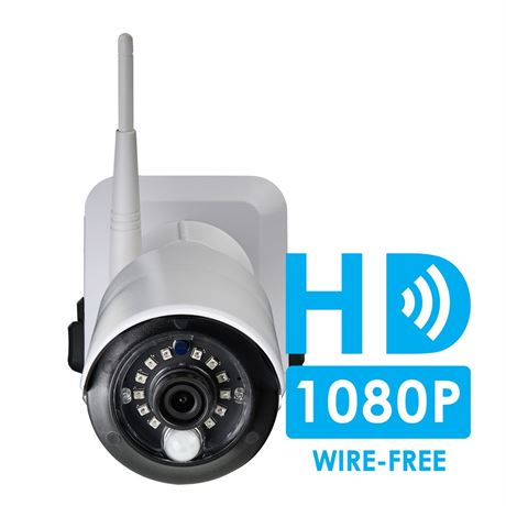 New Lorex LWB3801 C HD 1080p Wire-Free Security Camera with USB Receiver, WHITE NEW NO BOX OR BATTERY