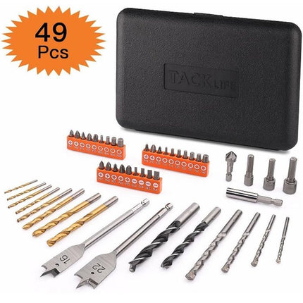 NEW, TACKLIFE 49PC TOOL BIT SET