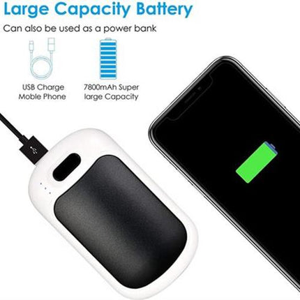 N6 Hand Warm and Portable Power Bank with 7800mAh Battery