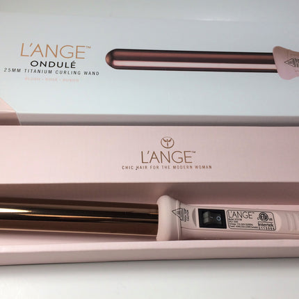 LANGE L’ANGE Ondule Titanium Curling Wand, Blush