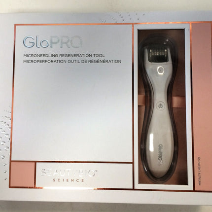New, Glo PRO Beauty Bioscience GLOPRO Microstimulation Regeneration Facial Tool
