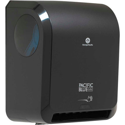 New Pacific Blue Ultra™ Automated High-Capacity Paper Towel Dispenser By GP Pro, Black