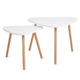 HOMFA COFFEE NESTING COFFEE & END TABLES