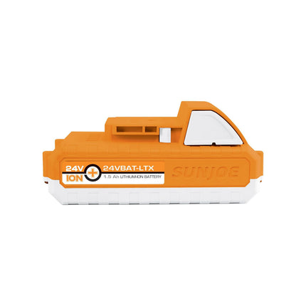 Snow Joe + Sun Joe 1.5 AH iON+ 24VBAT-LTX EcoSharp® LITE Lithium-Ion Battery, 24-Volt, LIKE NEW