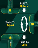 NEW, AUTLEAD Adjustable T-shape Torque Screwdriver With 12 Bits Included, ATSD01