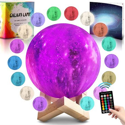 NEW, Athena Futures 4.8" Galaxy Lamp-16 Color AS D18-P