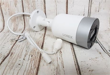 Lorex E891AB-Z 4K Ultra HD Smart Deterrence IP Camera w Color Night Vision REFURBISHED