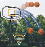 BRAND NEW, MARNUR Basketball Portable Hoops & Goals, BS-KLB35W MN