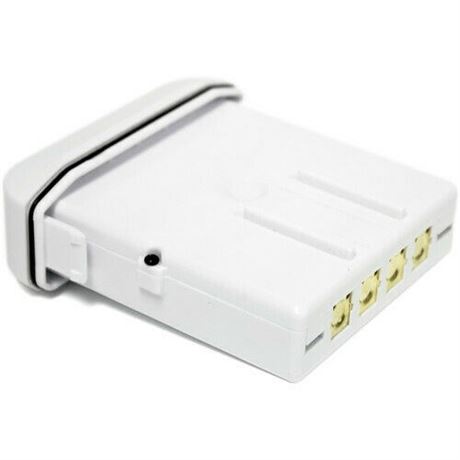 Lorex 2 CELL battery Pack for LW3801 WireFree Cameras ACC2CBATTB white LIKE NEW