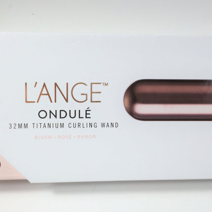 LANGE L’ANGE Ondule Titanium Curling Wand, Blush