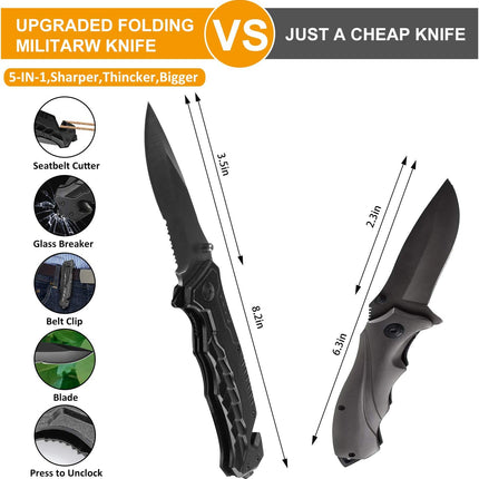 ProCase Survival Kit 40 in 1, Survival Gear