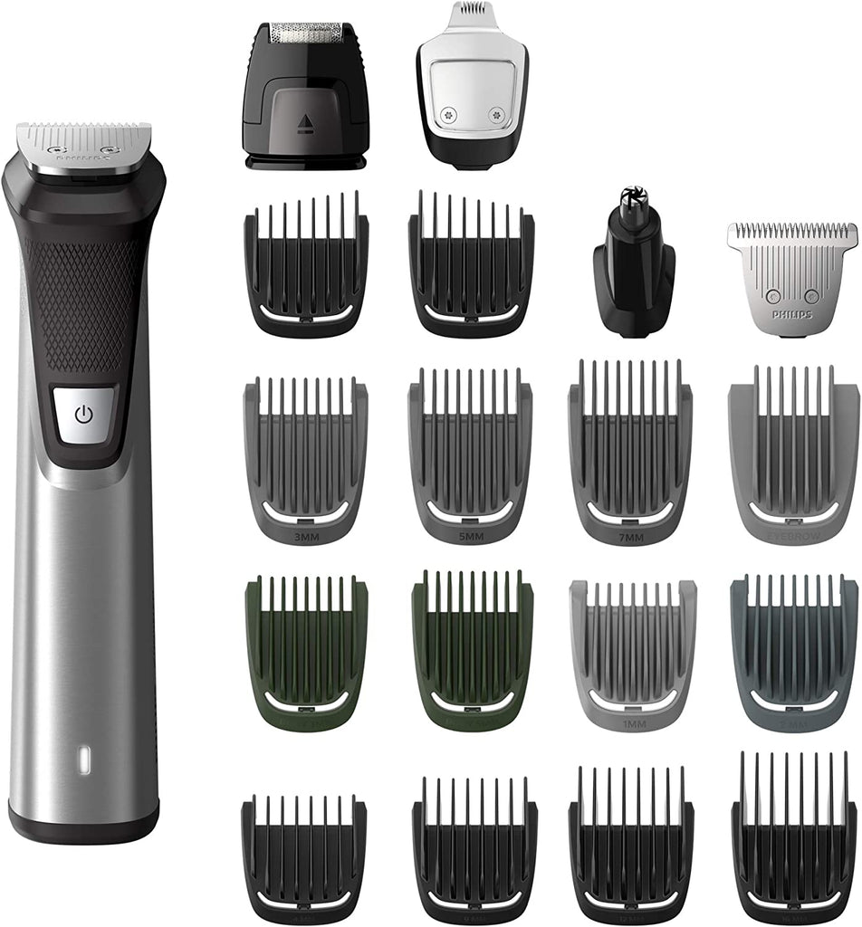 PHILIPS 7000 Series Norelco Steel Multigroom All-in-One Trimmer MG7790 - 23 PCS NEW OPEN