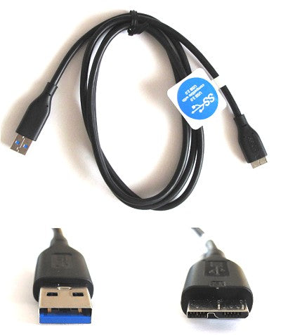 USB 3.0 Data SYNC Cable For Western Digital WD My Book External Hard Drive