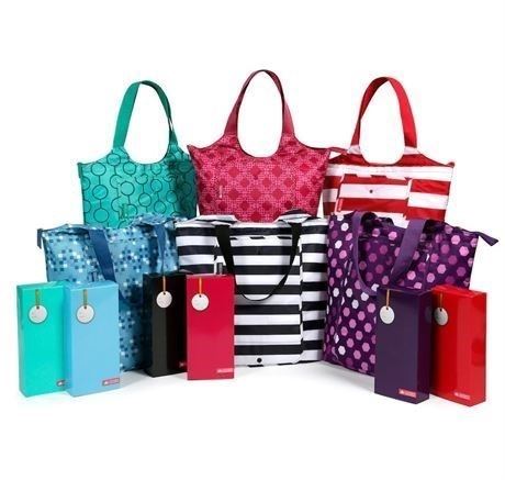 CALIFORNIA INNOVATIONS Set Of 6 Fold Down Insulated Market Totes   77fbb065 570d 462c A897 468bd7bd33b3 Fullsize 1 