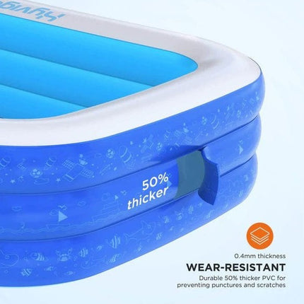 NEW, HYVIGOR 3m Inflatable Swimming Pool, HY-P2