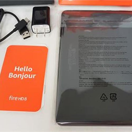 Amazon Fire HD8, 8-inch 10th Generation Tablet in Black, 32 GB LIKE NEW