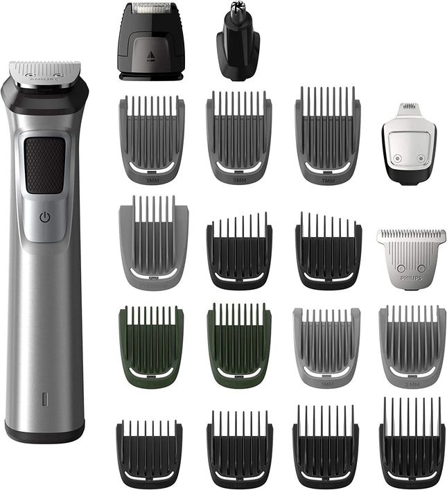 PHILIPS 7000 Series Norelco Steel Multigroom All-in-One Trimmer MG7750 - 22 PCS LIKE NEW