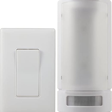 New GE 17527 Wireless Remote Control LED Wall Sconce, White