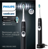 New Sealed Philips Sonicare ProtectiveClean 4100 Rechargeable Electric Toothbrush (Black)