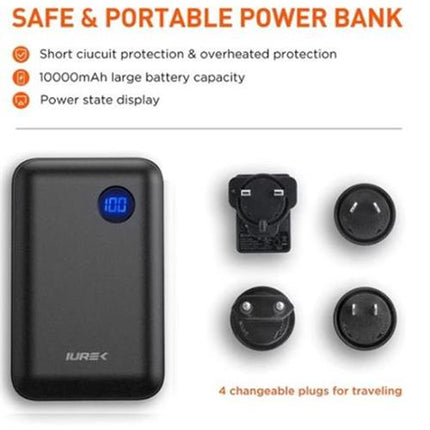 NEW, IUREK ZD960 Unisex Electric Heated Jacket w/ Portable Power Bank - Choose Size