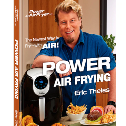 Power Elite 5.5-Quart Digital AirFryer with Bonus Hardcover Cookbook