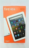 Amazon Fire HD8, 8-inch 10th Generation Tablet in White, 32 GB LIKE NEW