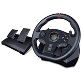 Refurbished, PXN V900 PC Gaming Racing Steering Wheel, Universal Usb Car Sim 270/900 degree Race Steering Wheel with Pedals for PS3, PS4, Xbox One, Nintendo Switch