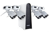 Lorex Wire-Free Security Camera System with 4 Cameras LHB80616GC4W New Open New Open Box