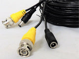 50FT Flir Surveillance Security Camera Video Audio Cable Wire Connector Cable