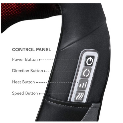 NEW, MAXKARE Shiatsu Shoulder Massager with Kneading and Heat, XKMS-412