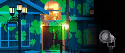 New, Holiday Charms LED lights 12 Interchangeable Slides - Night Stars (brown box)