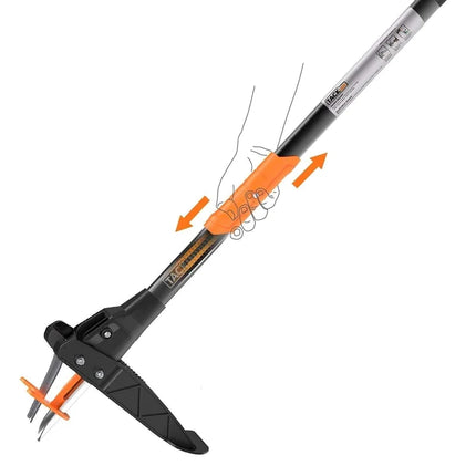 Weed Puller, 3.3ft Stainless Steel Weeder and Plastic Long Handle GSW1A