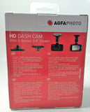 AGFA 1080p Dash Cam With G-Sensor 2.4" Screen and 8GB MicroSD Card