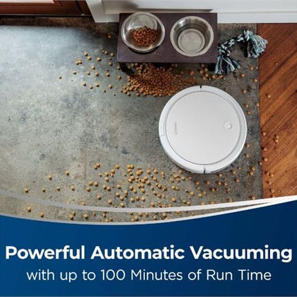 BISSELL 2859C SpinWave Plus Wet and Dry Robotic Vacuum, WHITE