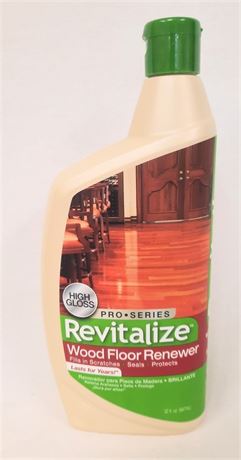 REVATILIZE Pro Series High Gloss Wood Floors Renewer, 32fl oz