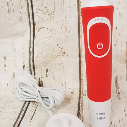 Oral-B Vitality 3710 Electric Toothbrush with Charging Base, RED